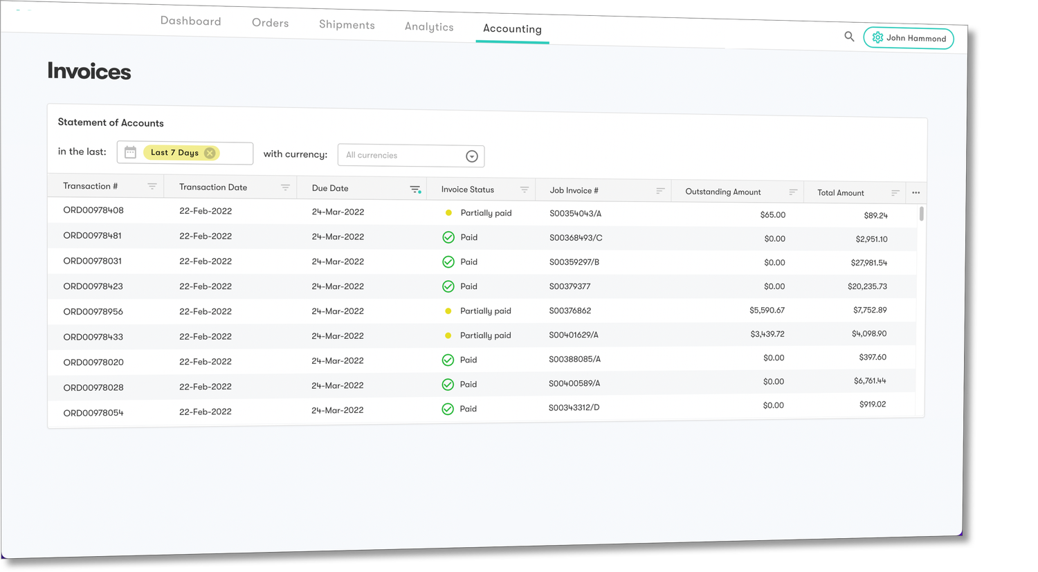 PGL Connect for Invoice Management