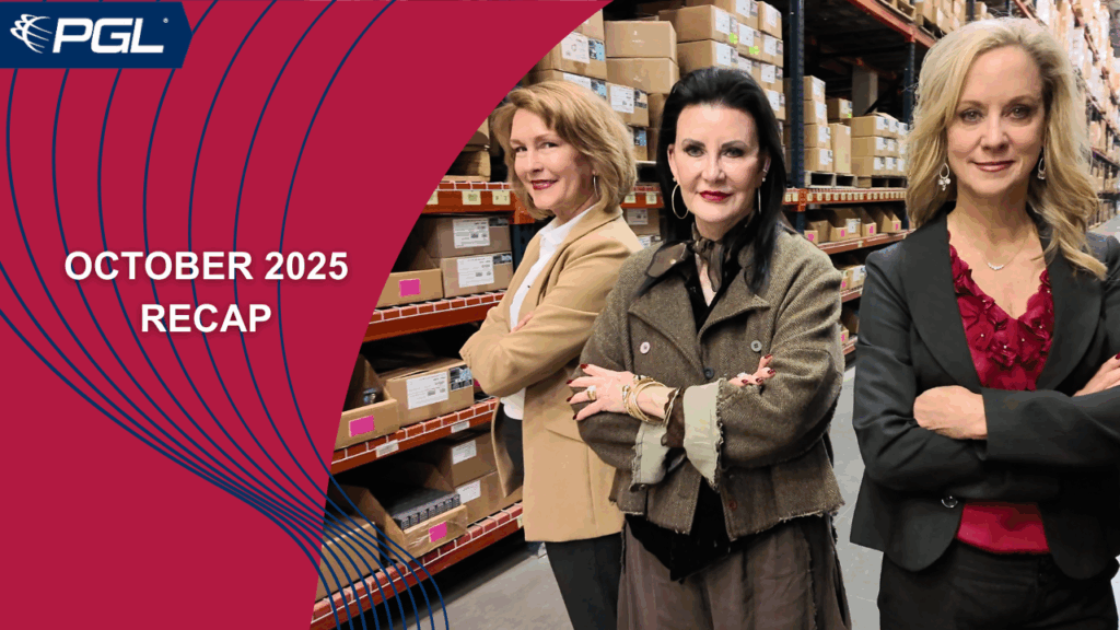 PGL Video Newsletter – October 2025